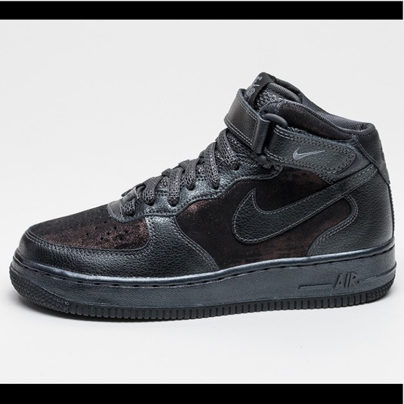 NIKE AIR FORCE 1 MID PRM SHOES WOMENS - Picture 6 of 6